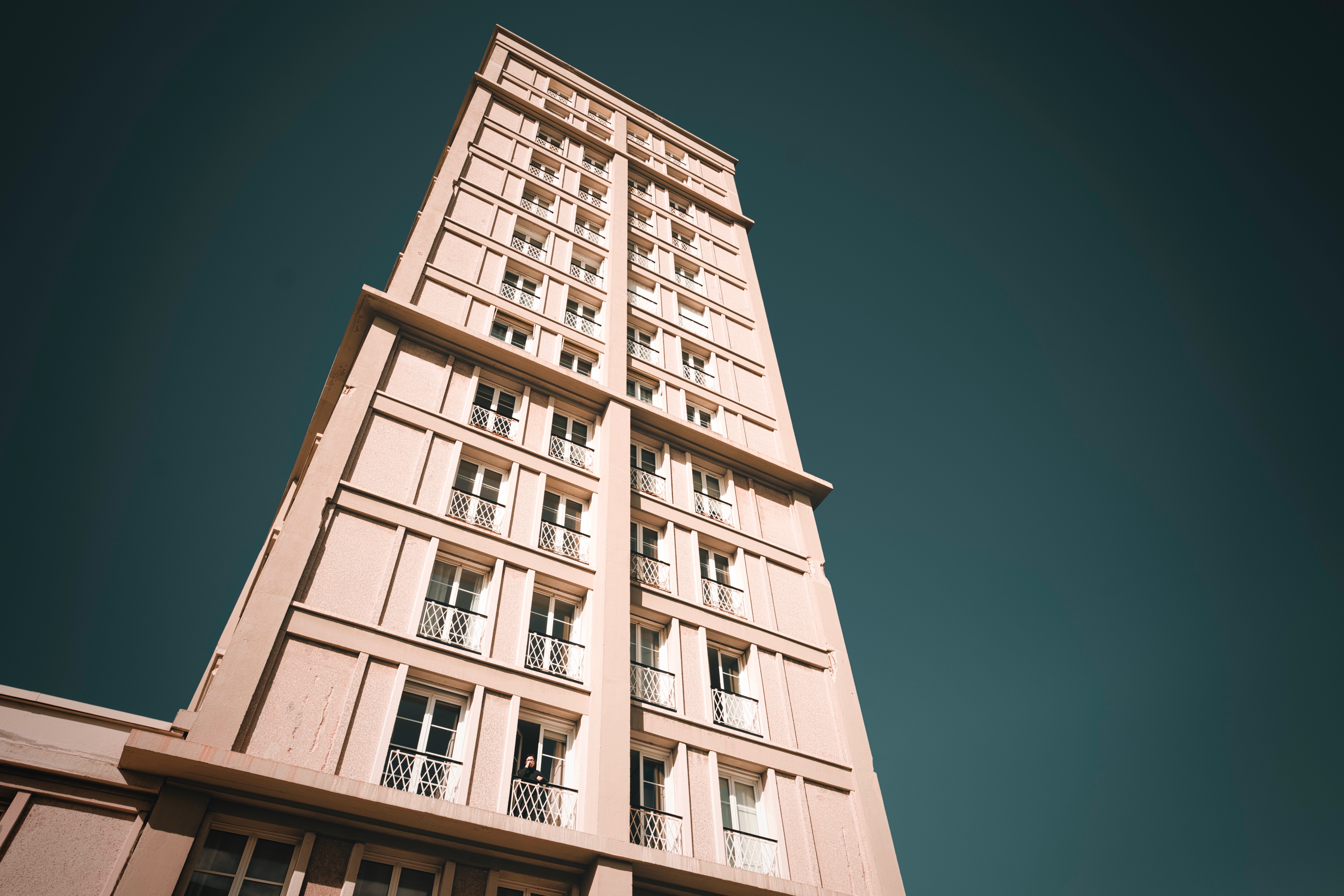 Architecture moderniste d'Auguste Perret dans le centre reconstruit du Havre