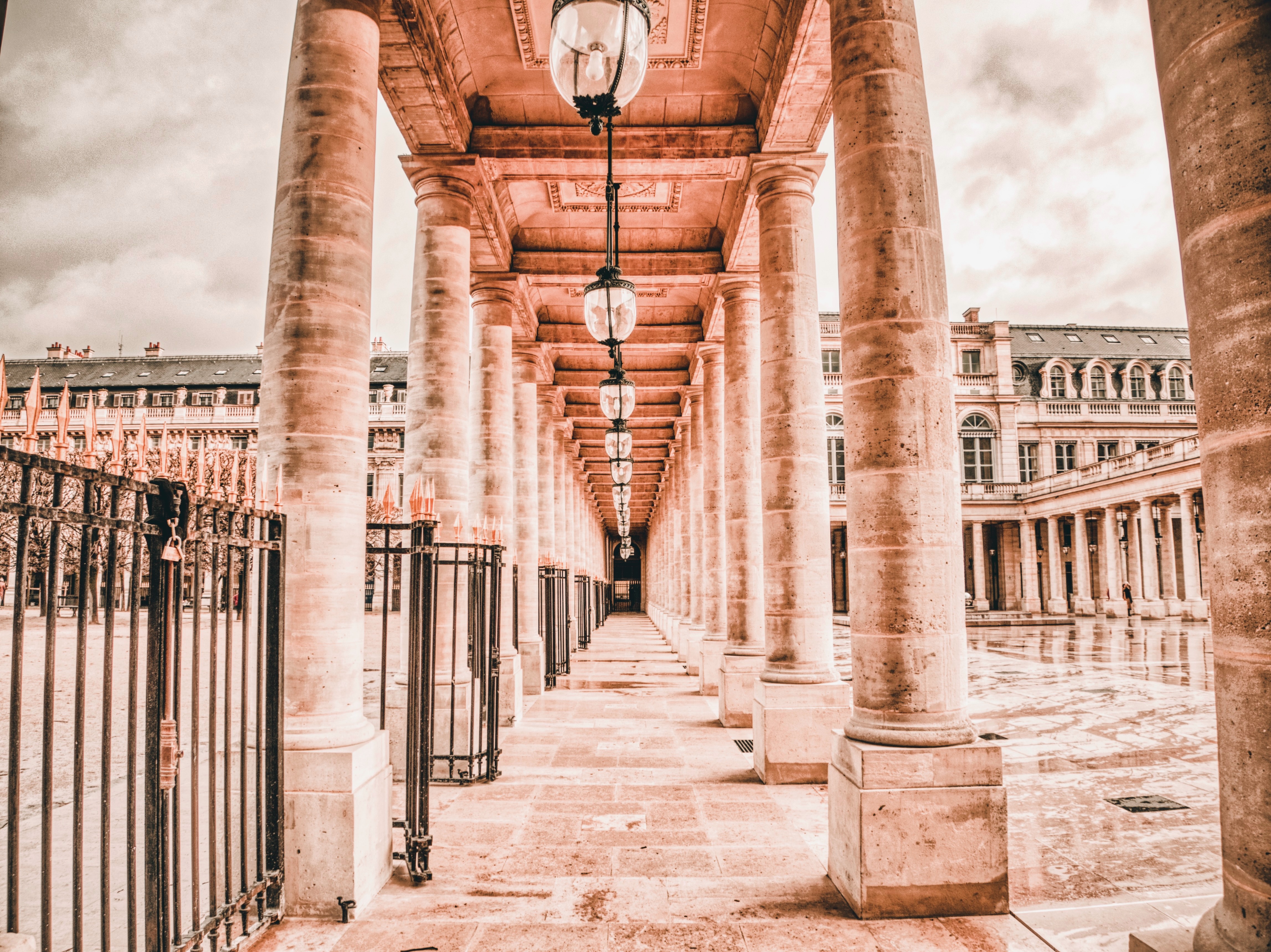 Le Palais-Royal à Paris.