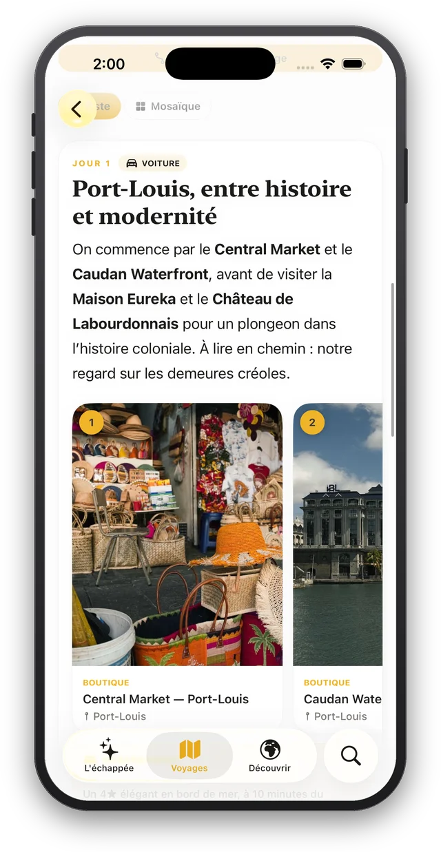 Un itinéraire signé par la rédaction, avec ses étapes illustrées